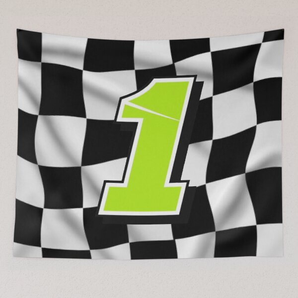 Item preview, Chastain Checkered Flag 1 designed and sold by Foofighter01.