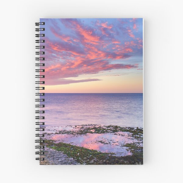 Item preview, Heart shaped rockpool at sunrise designed and sold by dags.