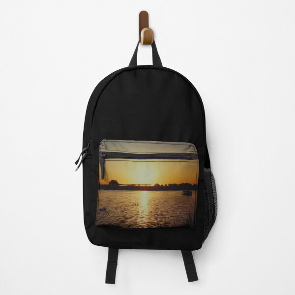 Item preview, WATERSCAPES #42 - Duck Pond in Visalia at Sunset designed and sold by DEL-Productions.