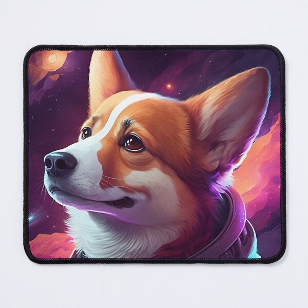 Item preview, Corgi Explores the Galaxy designed and sold by FramesLikeMine.