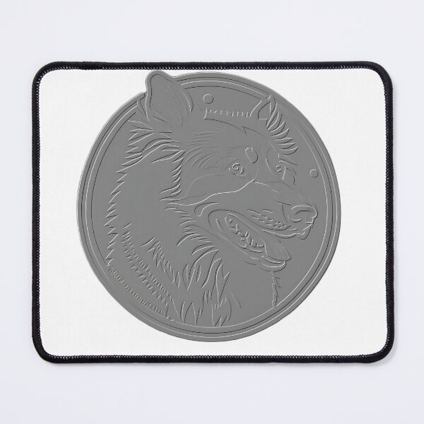 Item preview, Emboss border collie dog designed and sold by ManikRaja.