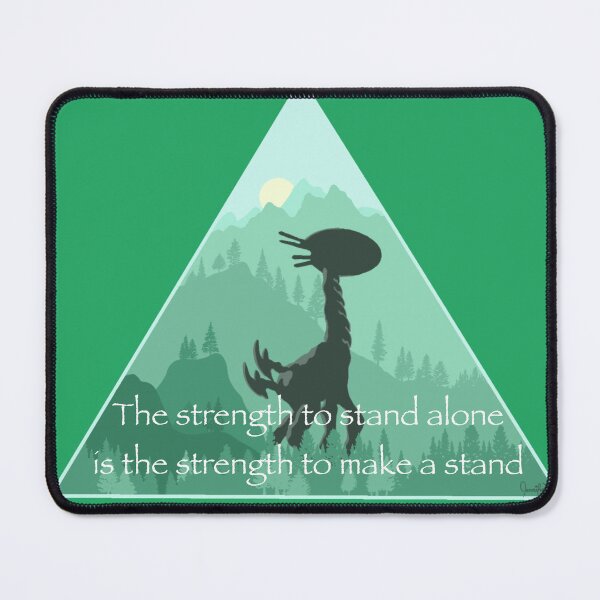 Item preview, Strength Tallneck Silhouette designed and sold by SillySallyArt.