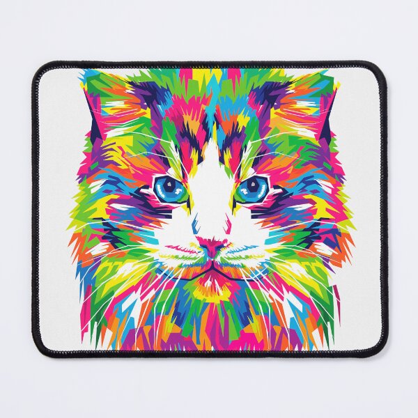Item preview, Colorsplash Cat Painting designed and sold by didiartcreation.