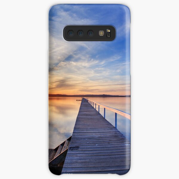 Long Jetty sunset Samsung Galaxy Snap Case