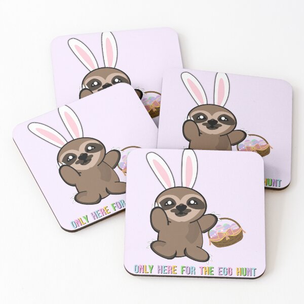 Item preview, Only here for the Egg Hunt - Easter Sloth designed and sold by CuddlyPeas.