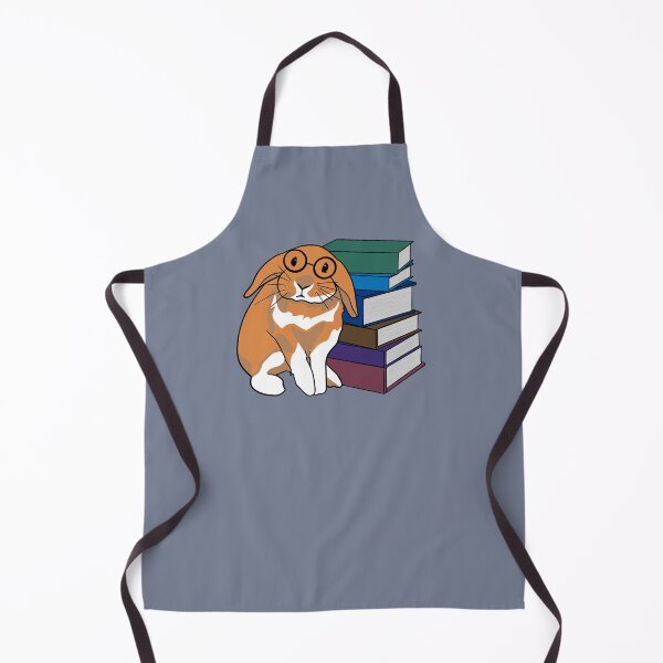 Item preview, Nerdy Bunny | Rabbit with Glasses | Book Lovers designed and sold by bashfulbunnies.
