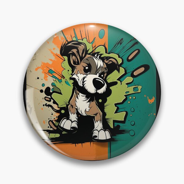 Aperçu de l'œuvre Graffiti de chien créée et vendue par Rays84.