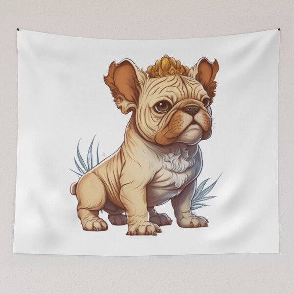 Item preview, Frenchie the Lion French Bull Dog designed and sold by PetsEnough.