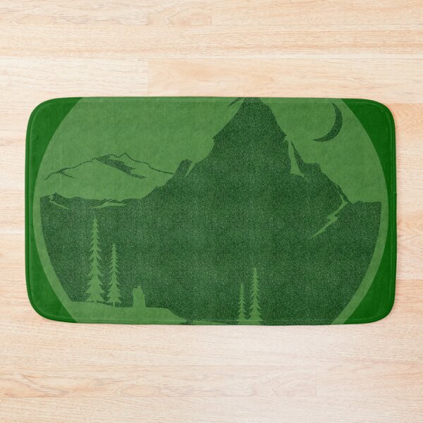Item preview, Hiking to a mountain in the forest designed and sold by Midnight Sky Sundry.