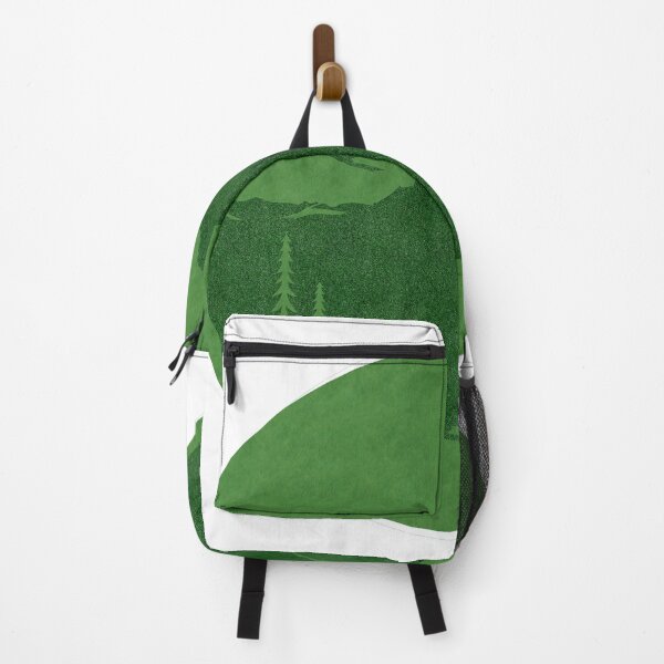 Item preview, Hiking to a mountain in the forest designed and sold by Midnight Sky Sundry.