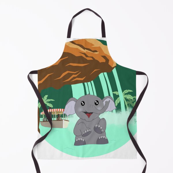 Item preview, Jungle Elephant designed and sold by SillySallyArt.