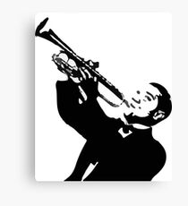 louis armstrong Canvas Print