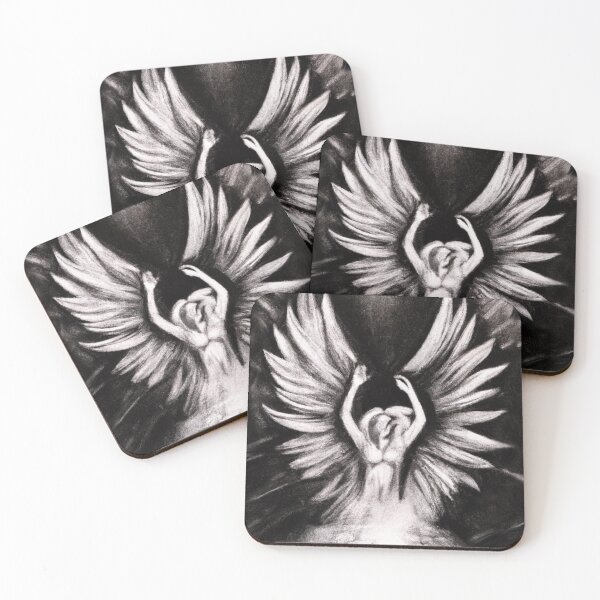 Item preview, Angelic Resurrection: Charcoal Fury designed and sold by PrintSideYerp.