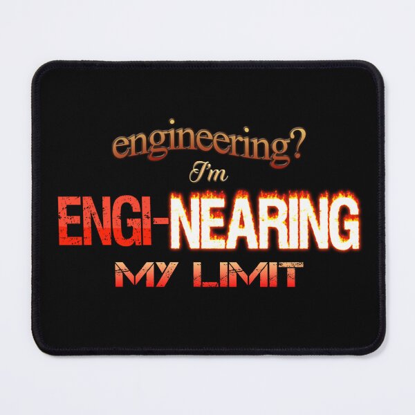 Artikel-Vorschau von Maschinenbau? Ich engi-nähere mich meinem Limit Engineer Wortspiel, designt und verkauft von snazzyseagull.