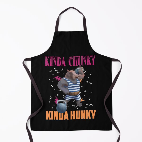 Item preview, Kinda Chunky Kinda Hunky Weightlifting Bodybuilding Gym designed and sold by Dressed For Duty.