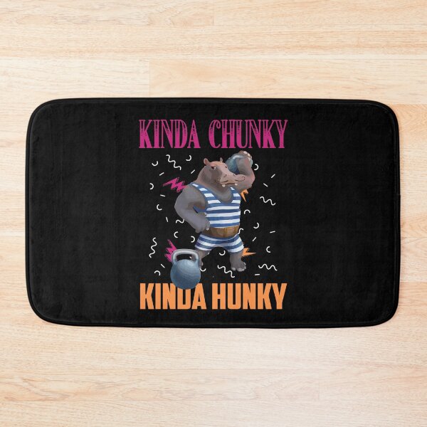 Item preview, Kinda Chunky Kinda Hunky Weightlifting Bodybuilding Gym designed and sold by Dressed For  Duty.