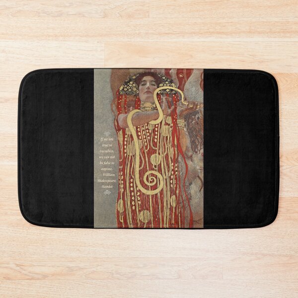 Item preview, Gustav Klimt Painting With Shakespeare Quote designed and sold by Classicambience.