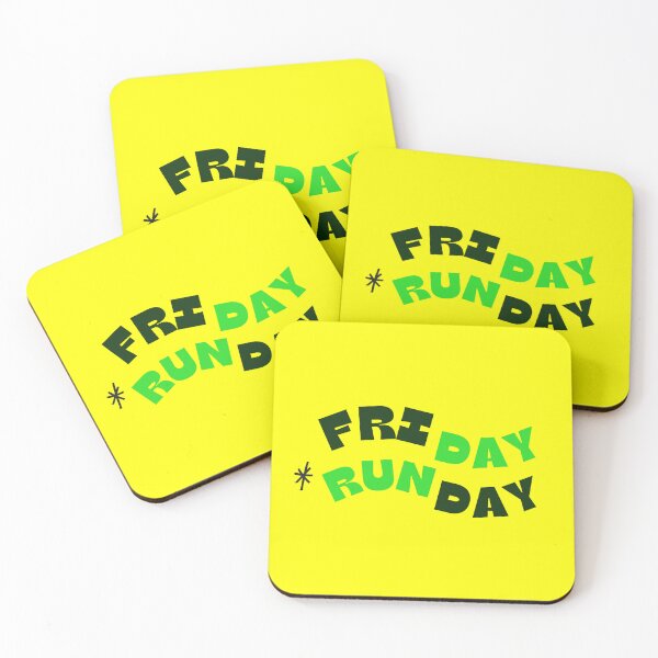 Item preview, Friday Runday - Yellow designed and sold by 743Designs.