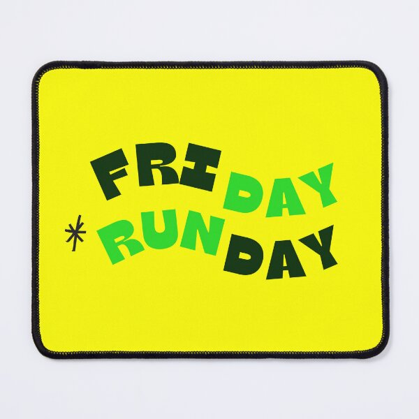 Item preview, Friday Runday - Yellow designed and sold by 743Designs.