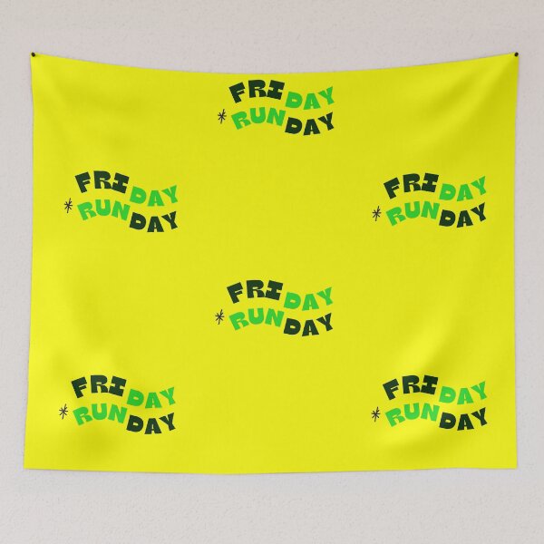 Item preview, Friday Runday - Yellow designed and sold by 743Designs.