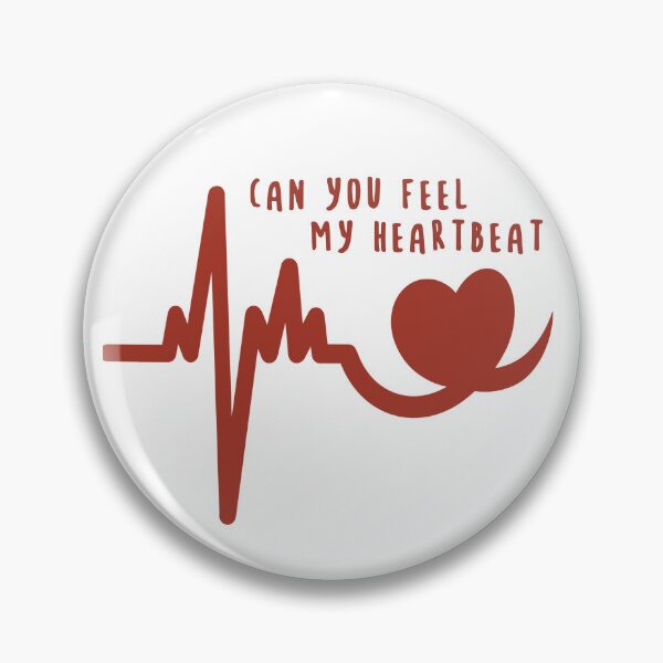 Item preview, Can You Feel My Heartbeat designed and sold by hutdoodle.