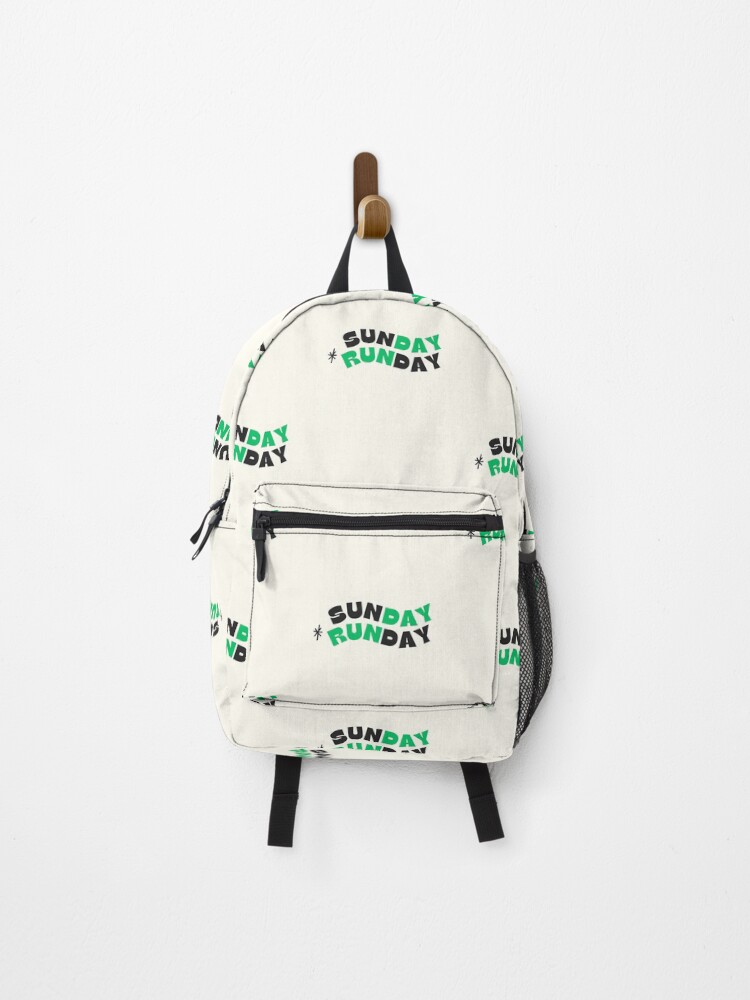 Thumbnail 1 of 3, Backpack, Sunday Runday designed and sold by 743Designs.