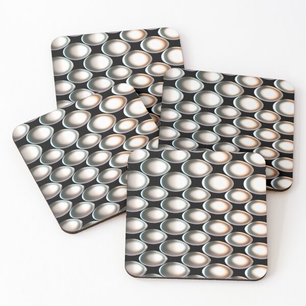 Item preview, Abstract Pearls on Black designed and sold by calibrit.