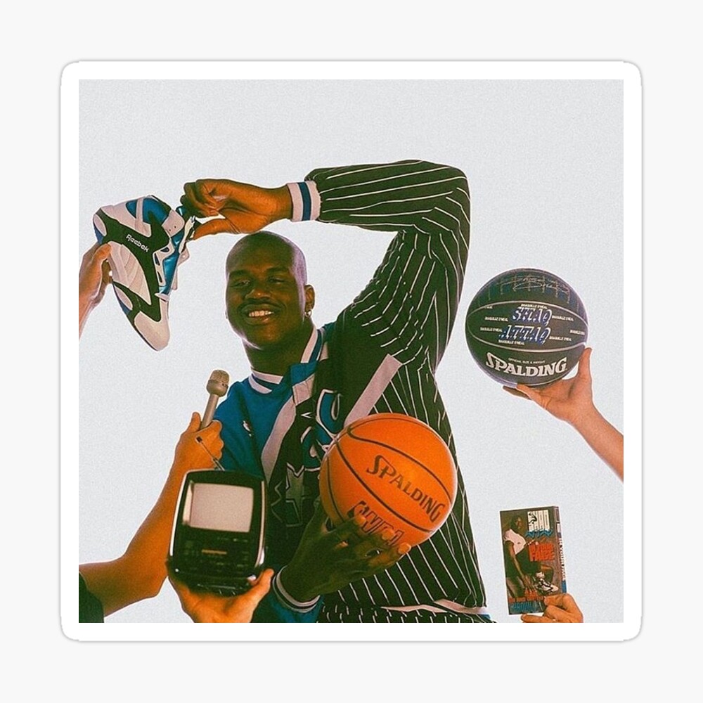 Shaquille O'Neal Dunk Magnet for Sale by RatTrapTees
