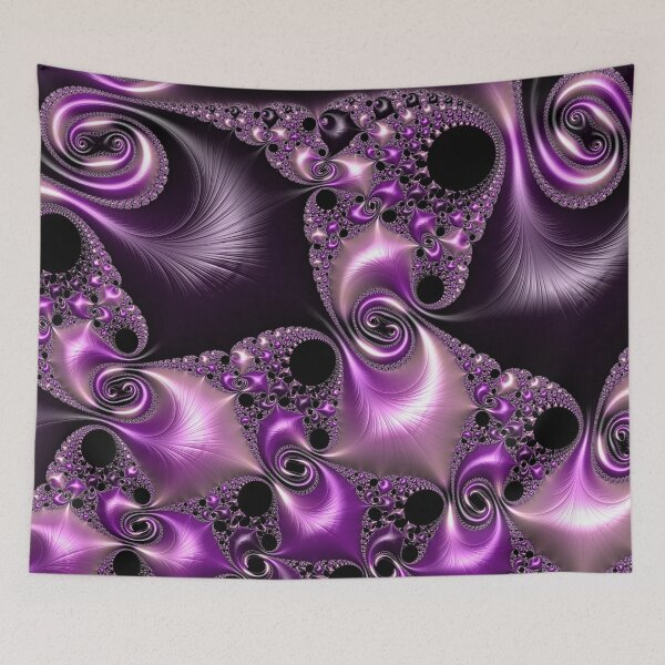 Item preview, Silken Purple Swirling designed and sold by KirstenStar.