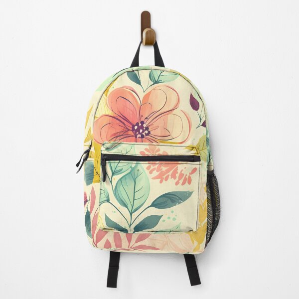Item preview, Cheerful Pink and Yellow Floral Pattern designed and sold by thatmacko.