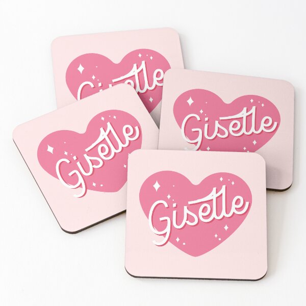 Item preview, AESPA Giselle heart name text typography MY | Morcaworks designed and sold by Morcawork.