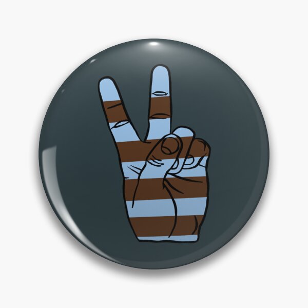 Item preview, Tufts University Blue and Brown Peace Sign    designed and sold by Riley-Todd.