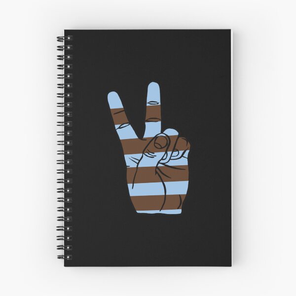 Item preview, Tufts University Blue and Brown Peace Sign    designed and sold by Riley-Todd.