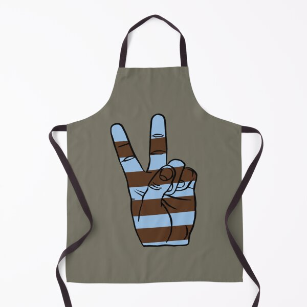 Item preview, Tufts University Blue and Brown Peace Sign designed and sold by Riley-Todd.