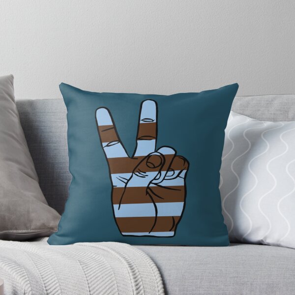 Item preview, Tufts University Blue and Brown Peace Sign    designed and sold by Riley-Todd.