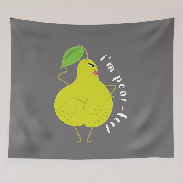 Item preview, I'm Pear-fect - Funny Pear Pun designed and sold by LMoonDesigns.