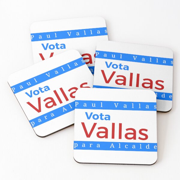 Item preview, Vota Vallas (Vote Vallas Spanish) designed and sold by WigPuff.
