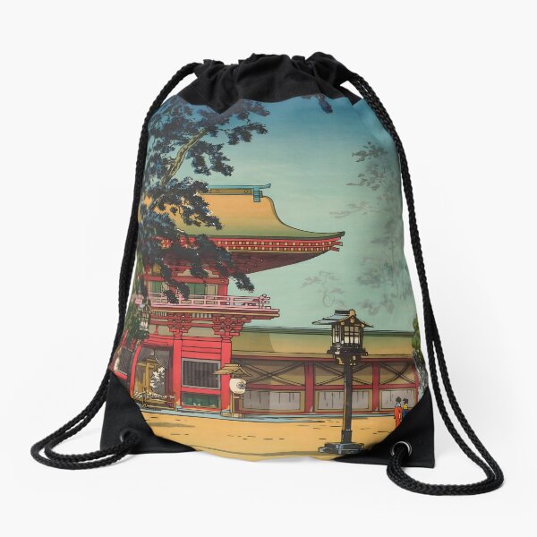 Item preview, Hakozaki Hachimangu Temple (Hakozaki Hachimangu) 1938 by Tsuchiya Koitsu designed and sold by outdoorway.