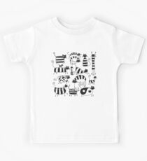 Cute striped cats Kids Tee