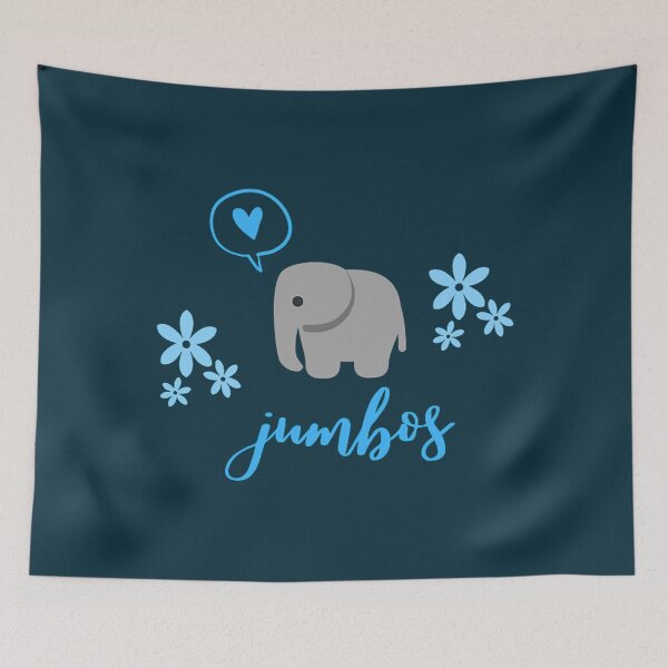 Item preview, Tufts University Jumbos Floral   designed and sold by Riley-Todd.