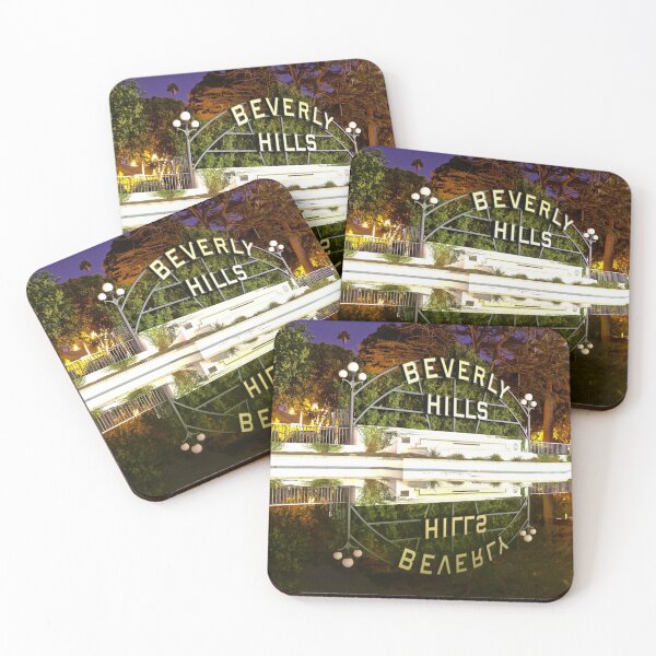 Item preview, BEVERLY HILLS REFLECTION at NIGHT designed and sold by nerdo.
