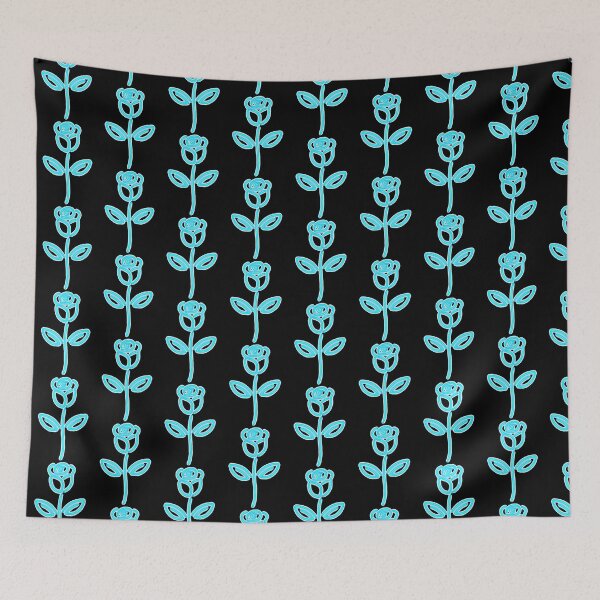 Item preview, Neon Black and Blue Rose designed and sold by Timeknights.
