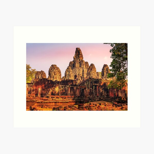Item preview, Bayon temple sunset designed and sold by dags.