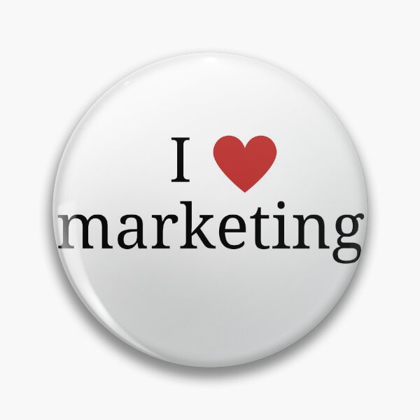 Item preview, I Love Marketing    designed and sold by With Love From Hannah.