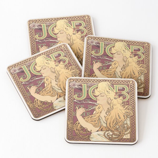 Item preview, Job  by Alphonse Mucha ,Mucha Art Nouveau,Vintage Museum Exhibition designed and sold by Tamas Das.