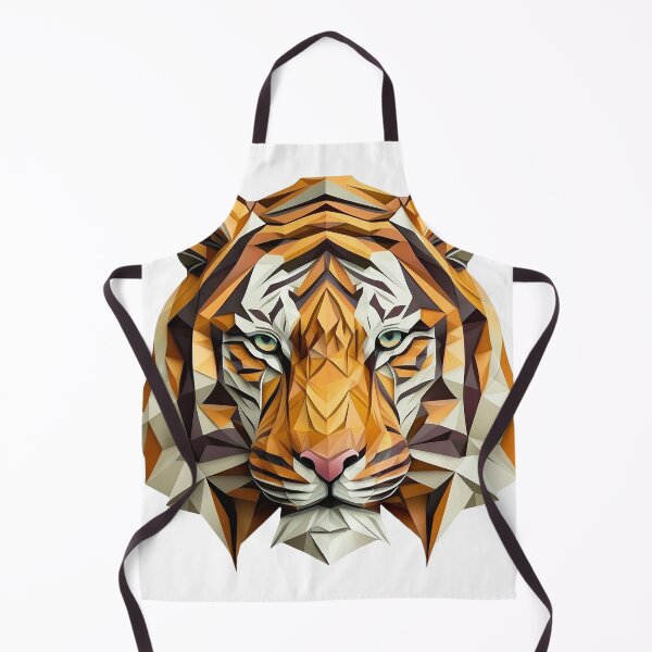 Item preview, Tiger Rainbow A Vibrant and Eye catching Origami Art Piece designed and sold by AstraNovaStudio.