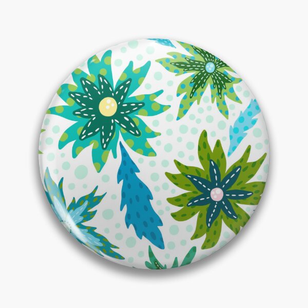 Item preview, Green Florals  designed and sold by EmiLouDesign.