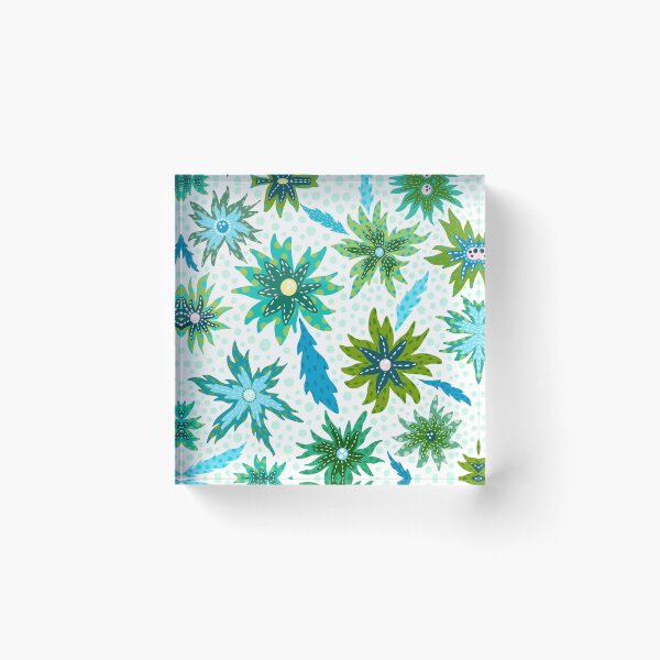 Item preview, Green Florals  designed and sold by EmiLouDesign.