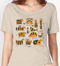 Cute orange cats Women's Relaxed Fit T-Shirt