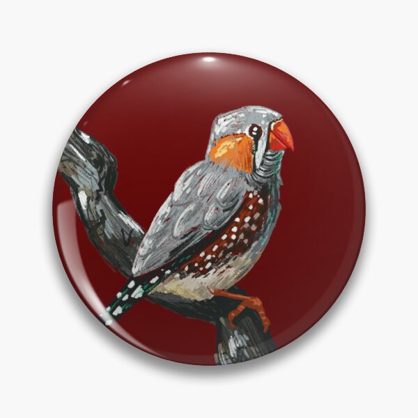 Item preview, Zebra Finch Drawing designed and sold by l-cat.